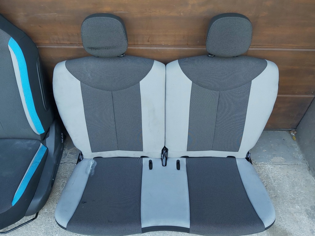 фото №5, Toyota aygo ii сидіння сидіння заднє сидіння лівий правий задня