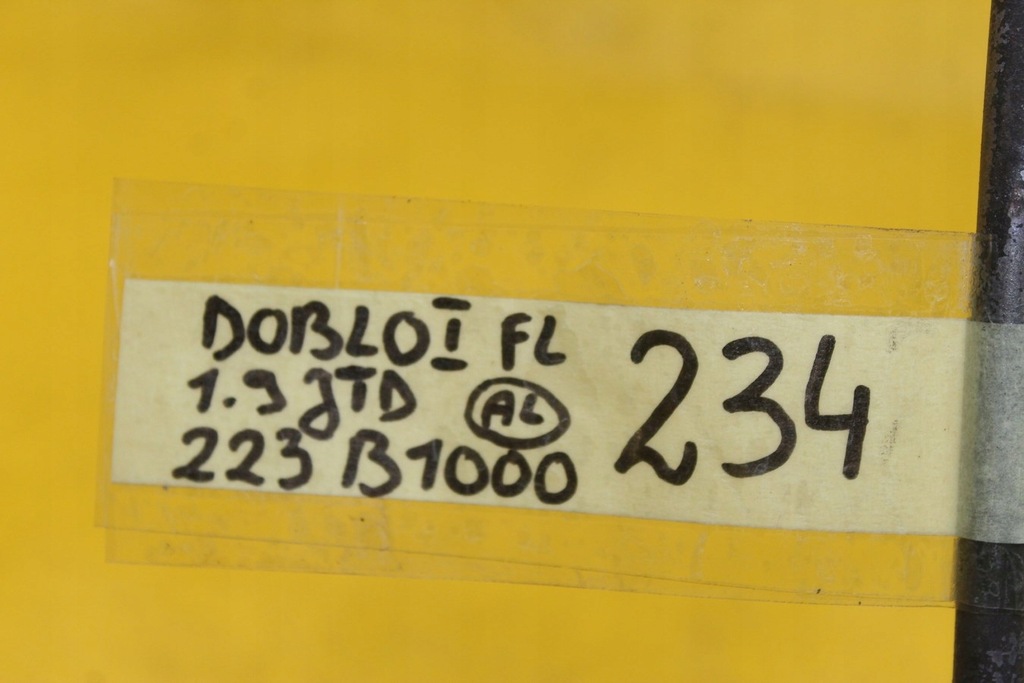 фото №7, Щуп направляющая щуп масла doblo i fl 1.9 jtd