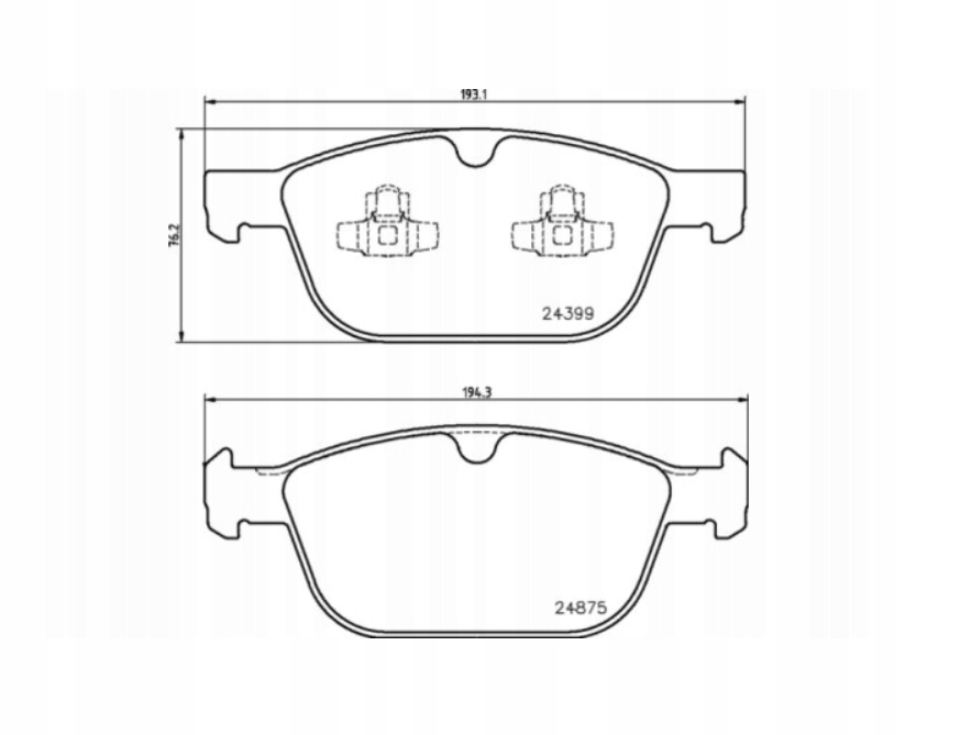 фото №11, Суппорты тормозные скоба левый правый перед ford s-max 1 i 328/30mm 06-14r.