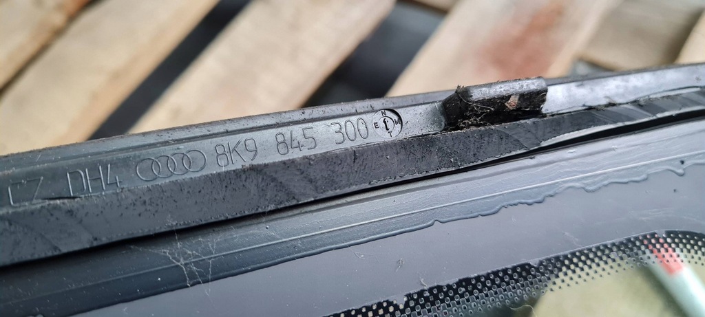 фото №12, S4 b8 a4 стекло кузовная правая правый задняя w крыло 11r 8k9845300n