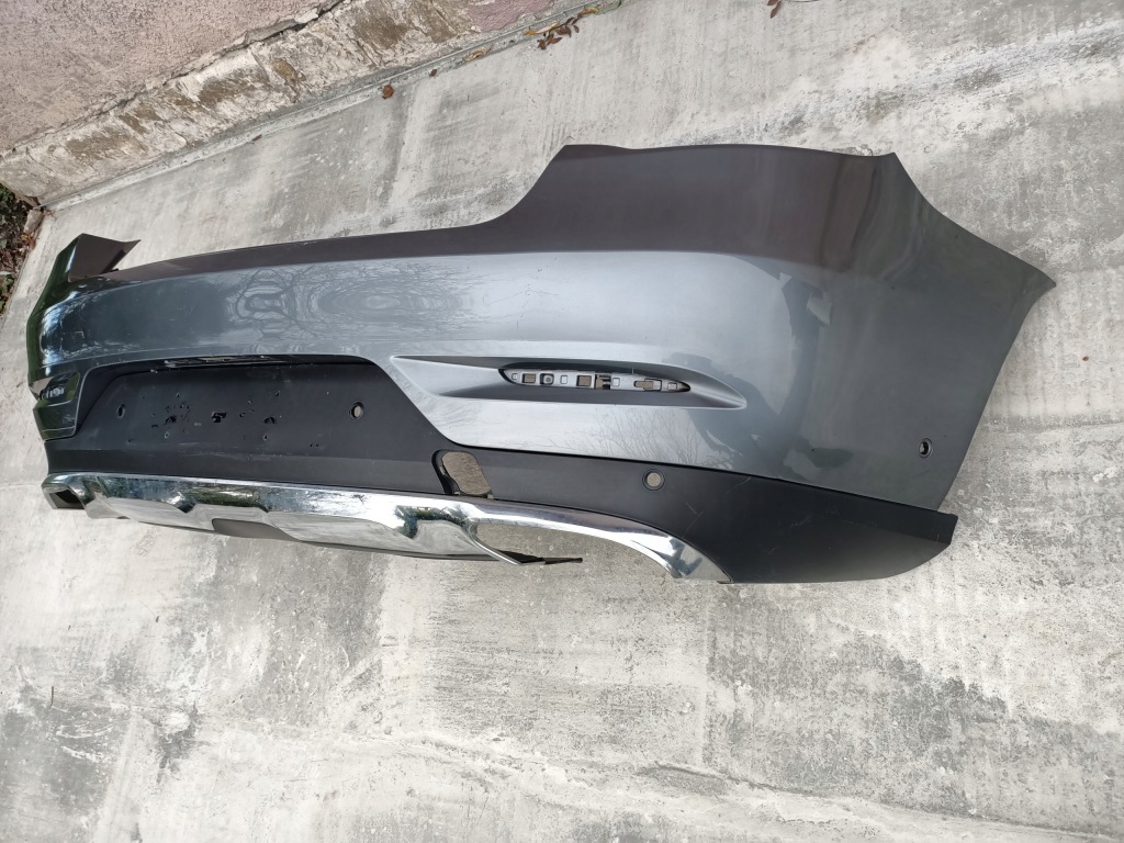 Mercedes gle w292 a2928850025 бампер задні a2928850125 + дифузор + хром Ціна