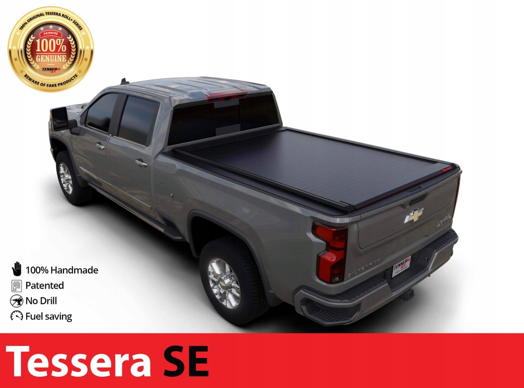фото №12, Шторка алюмінієва chevrolet silverado gmc sierra 2500 3500 6,9' tessera se