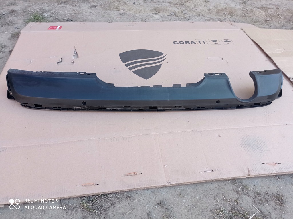 фото №1, Спойлер накладка бампера задняя renault clio v 5 pdc