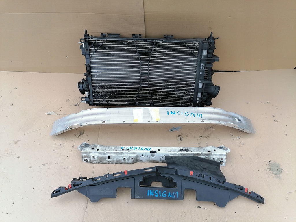 фото №1, Pas передний радиатор opel insignia a