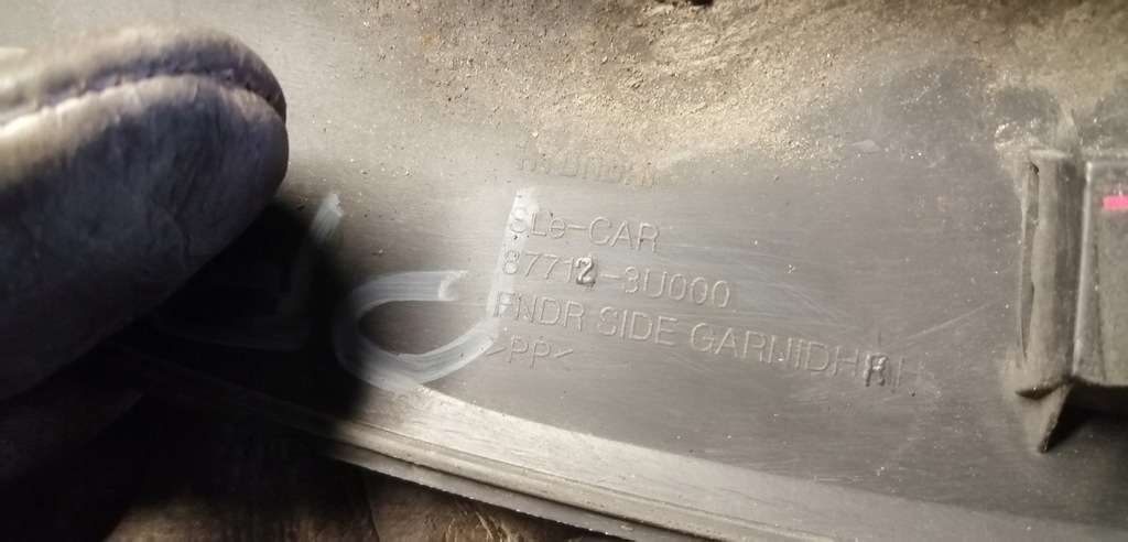 фото №8, Kia sportage iii молдинг крила права передня