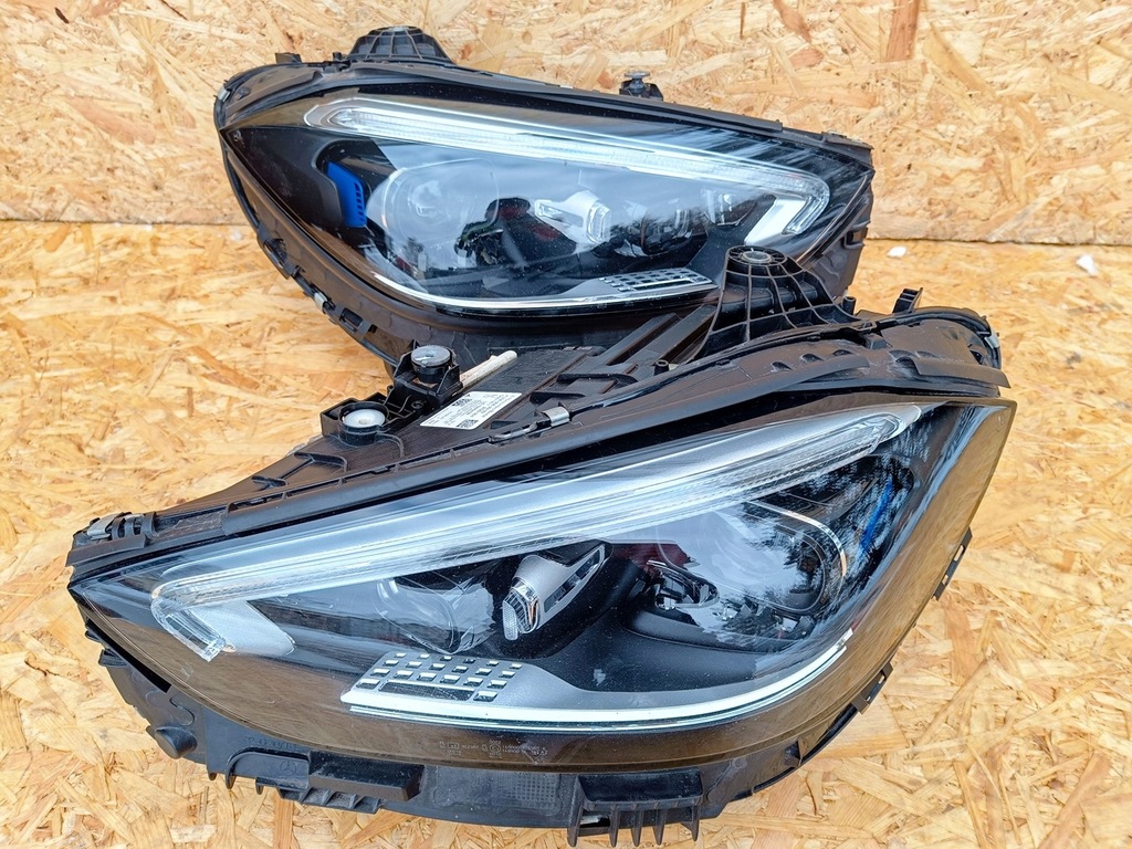 фото №11, Mercedes c-klasa w206 комплект лампа лампы digital full led idealne europa