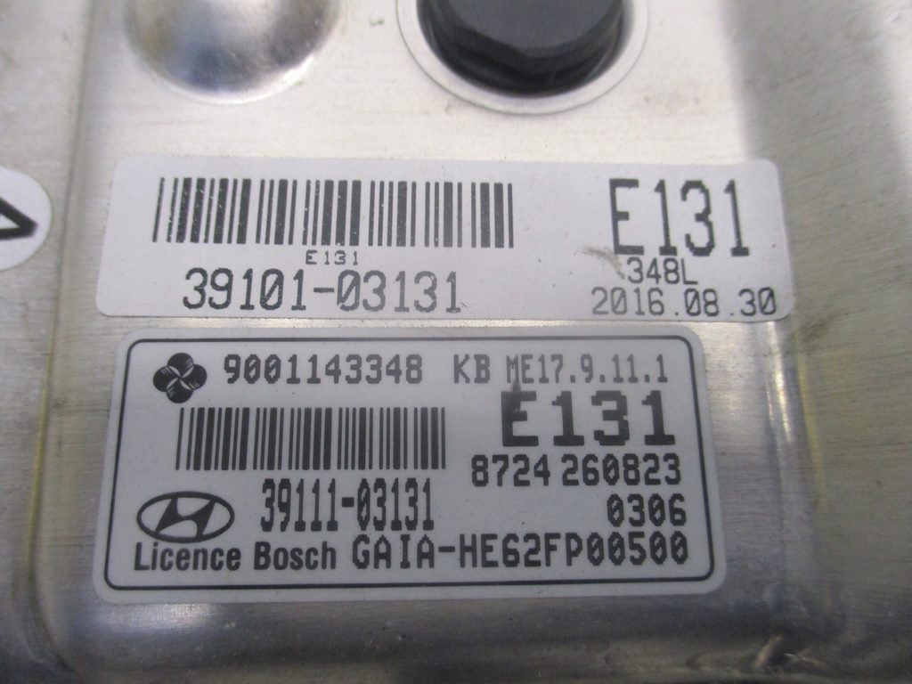 фото №6, Бортовой компьютер двигателя hyundai i10 ii 1.2