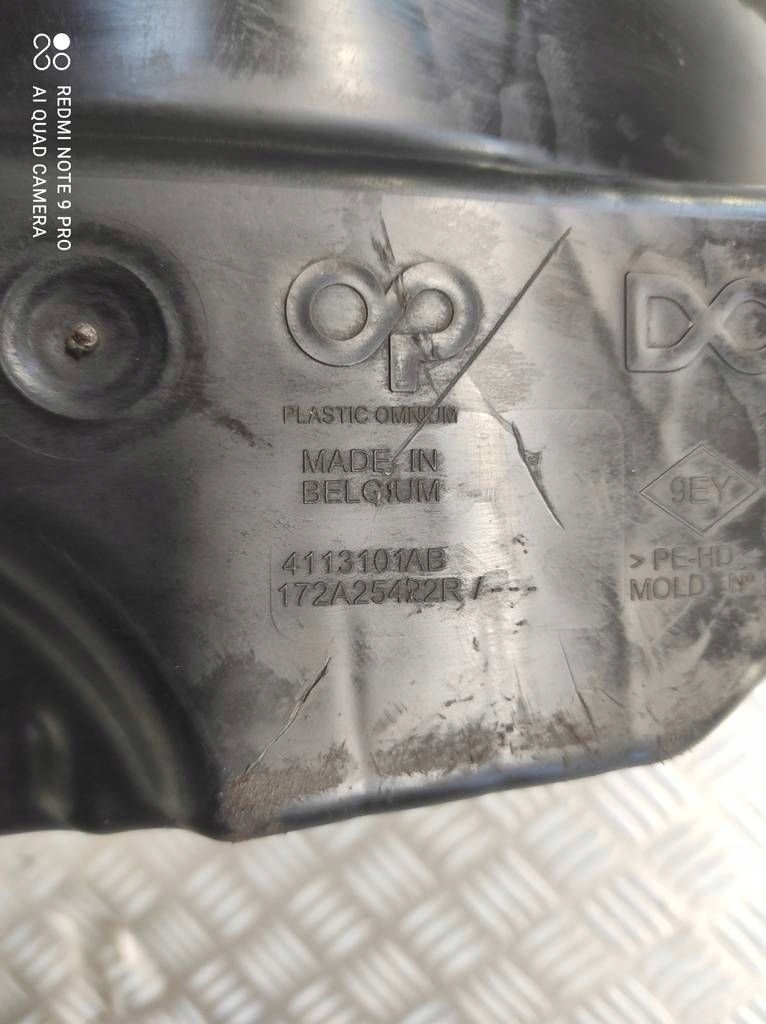 фото №8, Бак adblue renault kangoo ii mercedes citan w415 1.5 dci 172a25422r