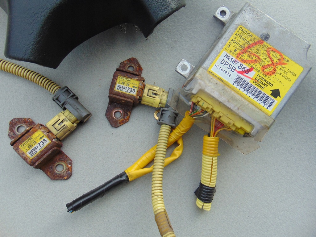 фото №13, Air bag водителя пассажира mitsubishi outlander i