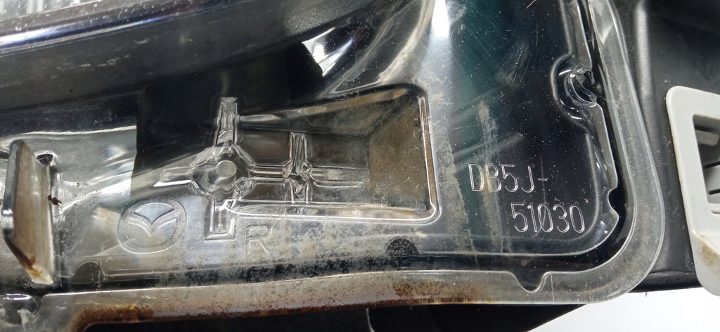 фото №11, Mazda 2 ii dj 14- лампа права перед передня права звичайна db5j-51030