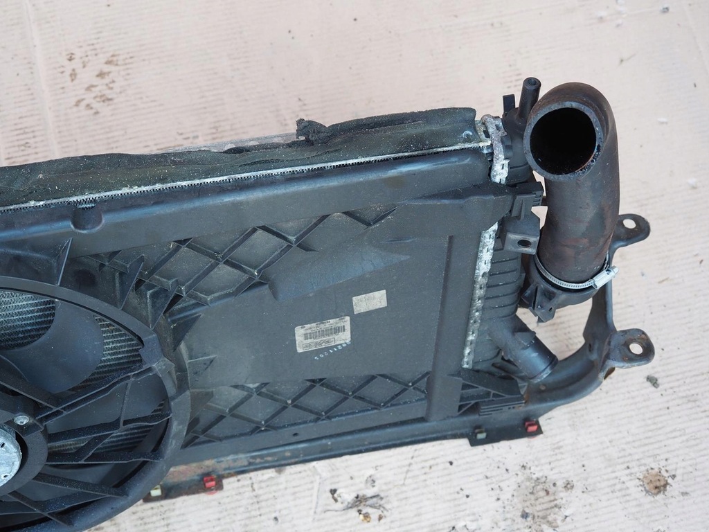 фото №7, Ford focus mk2 1.8tdci комплект радиатор вентилятор