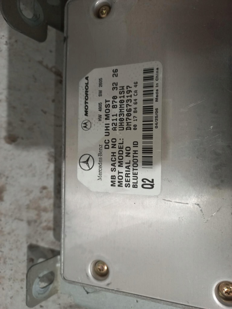 фото №2, Модуль телефона mercedes w251 r-klasa