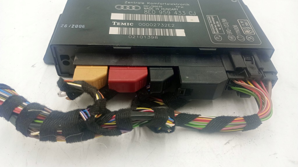 фото №7, Модуль комфорта audi a4 b6 b7 8e0959433cj