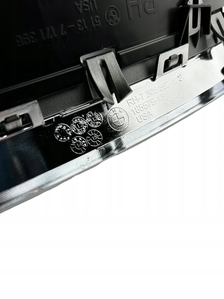 фото №8, Решётка радиатора правая решётка решётка радиатора bmw x6 e71 7307600 titan 2