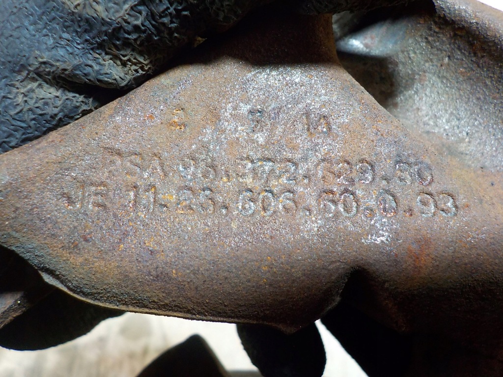 фото №4, Peugeot 508 кронштейн катализатора