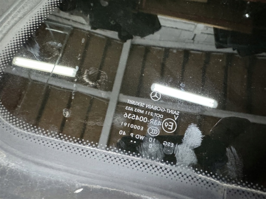 Стекло откидная левый задний  задняя long 04-14r mercedes viano vito w639 639 рестайлинг с Разборки