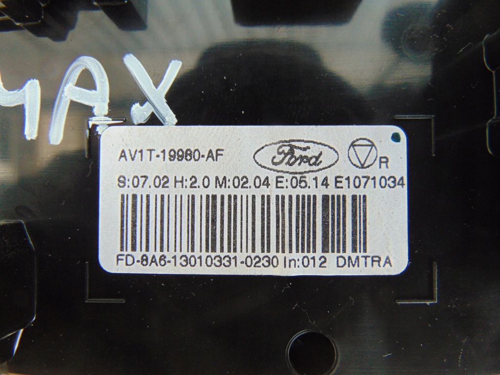 фото №11, Панель кондиционера обдув ford b-max mk1