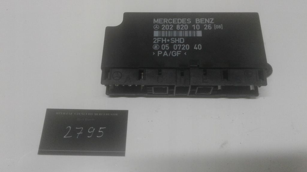 фото №1, Mercedes модуль блок управления комфорта 2028201026