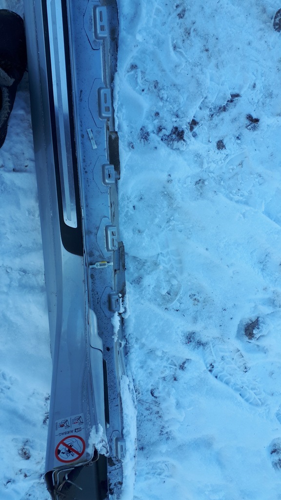 фото №11, A6 c7 4g поріг обшивка поріг блок двигуна лівий lx7w