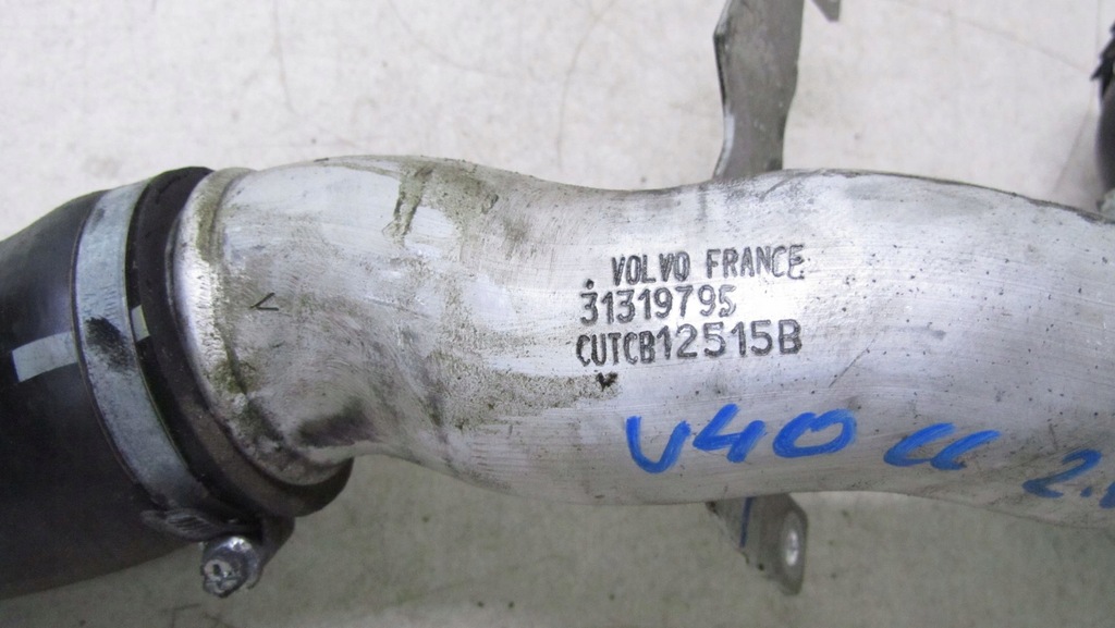 фото №3, Volvo v40 ii 2.0 труба интеркулер 12-17 328
