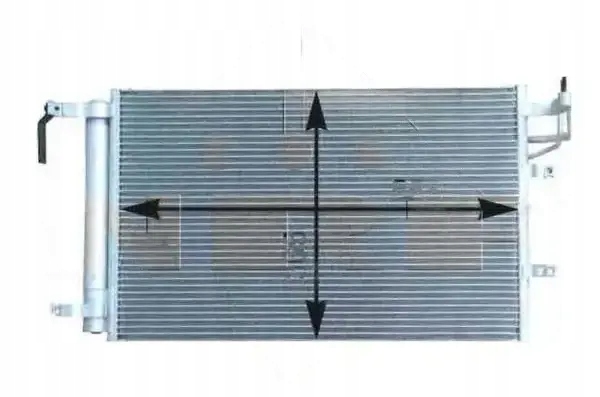фото №1, Конденсатор радиатор кондиционера с осушитель