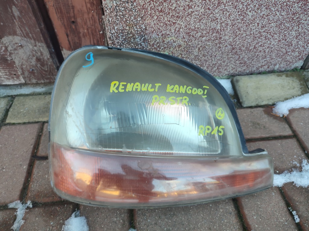 фото №1, Лампа правый перед передний renault kangoo i