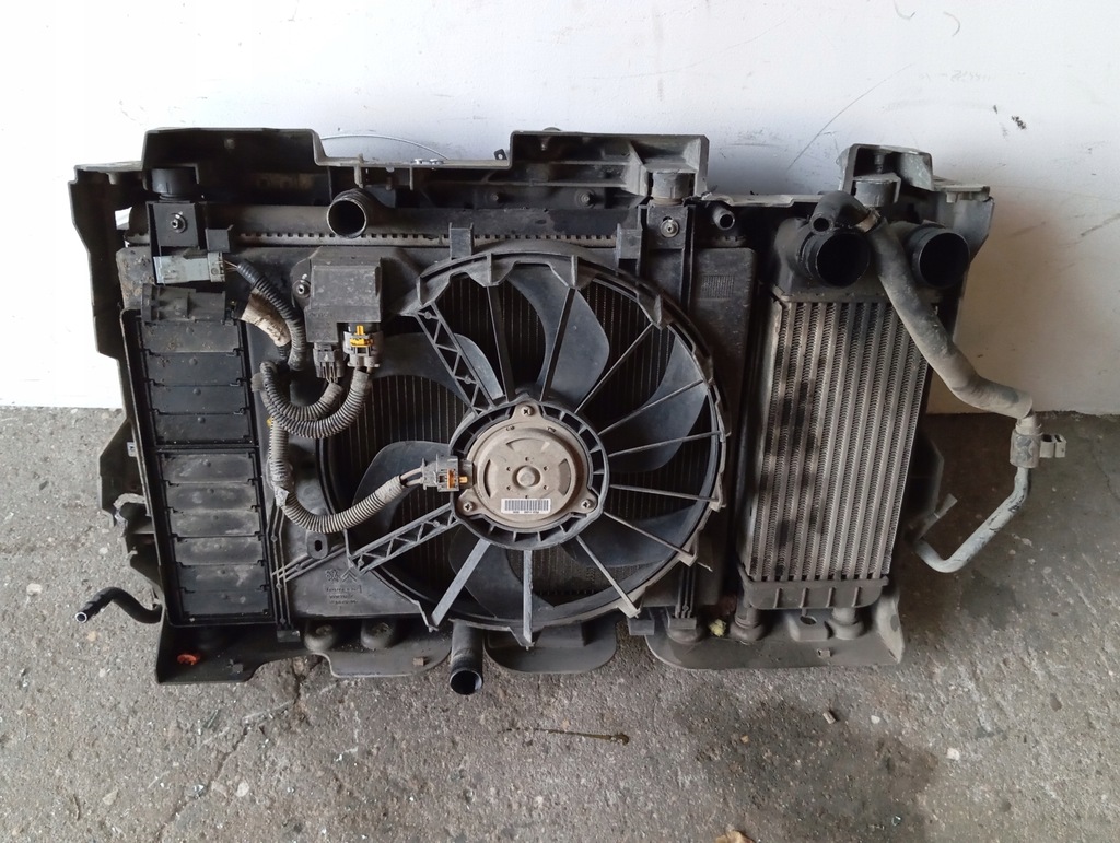 фото №1, Комплект радіатор pas вентилятор peugeot 508 1.6 e-hdi опис !!!