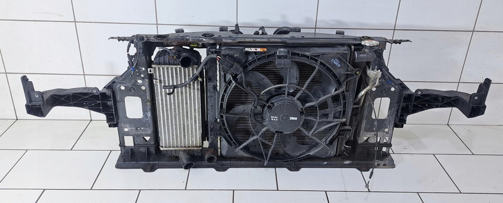 фото №4, Hyundai i40 2011- 1.7 crdi pas передний kompletny + радиатор + вентилятор