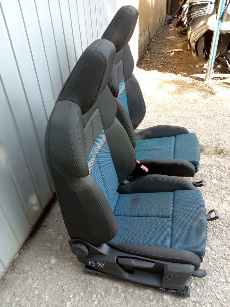 фото №10, Audi a3 8y комплект сидений сиденья заднее сиденье