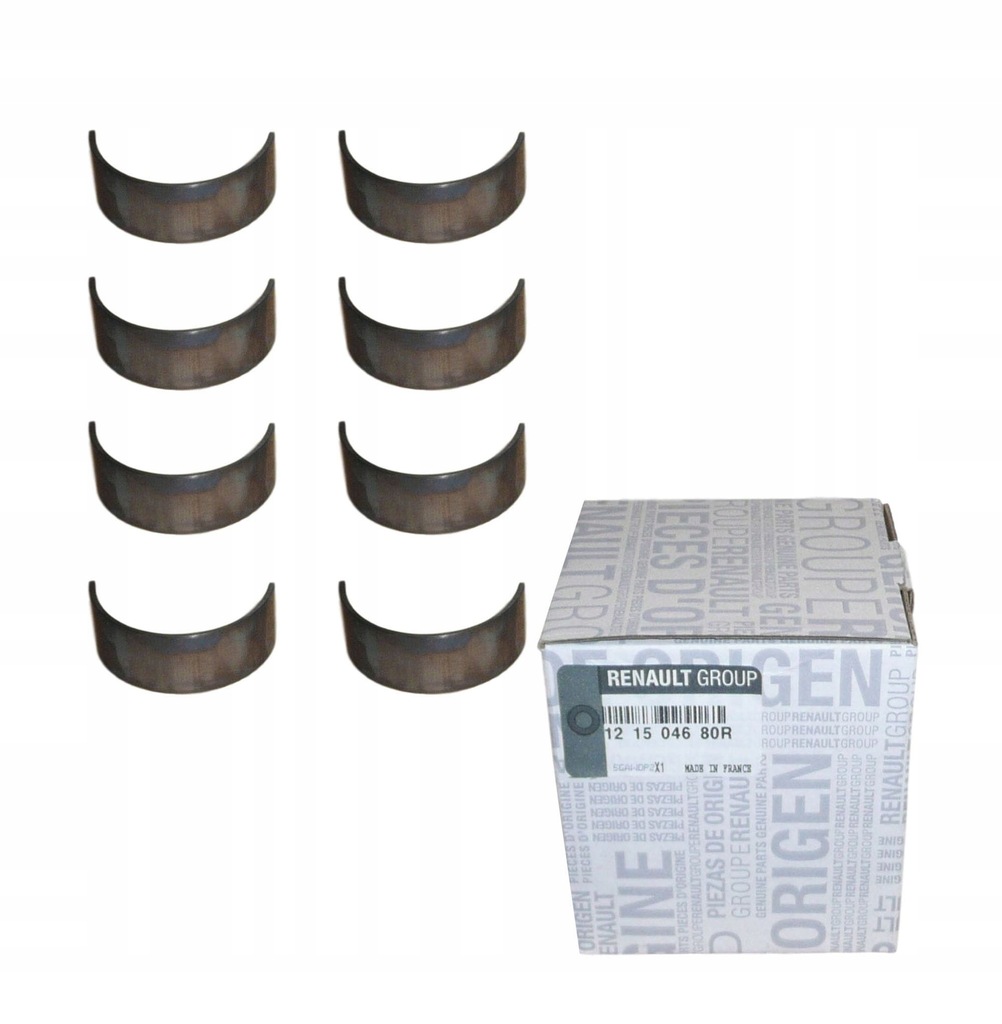 фото №1, Вкладыши шатуна renault комплект 1.5 dci оригинал 121508910r