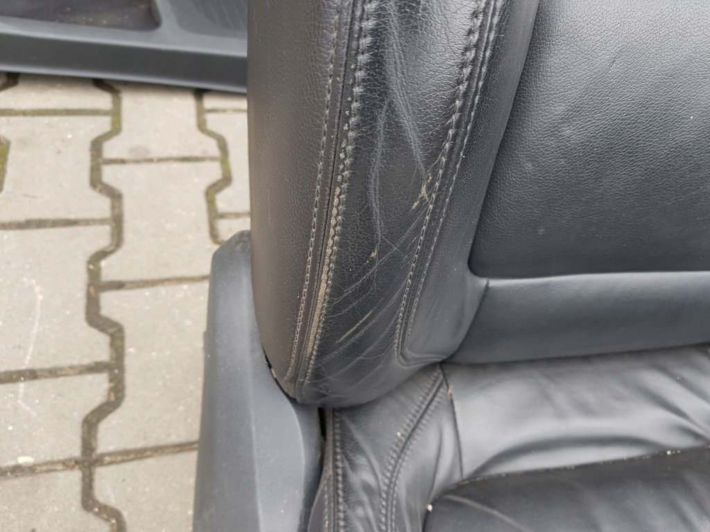 фото №8, Vw tiguan i 5n 06-15r сиденья кожаный заднее сиденье комплект