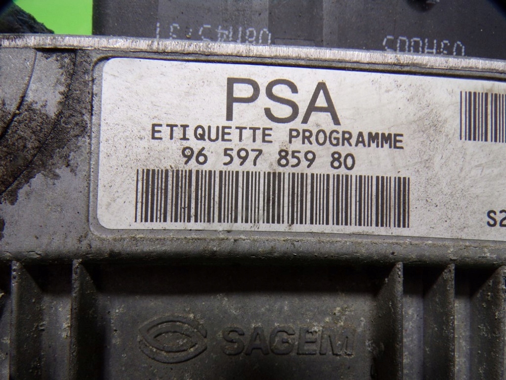 фото №9, Citroen xsara picasso lift 1.8 16v бортовий комп'ютер блок керування двигуна 9655826580