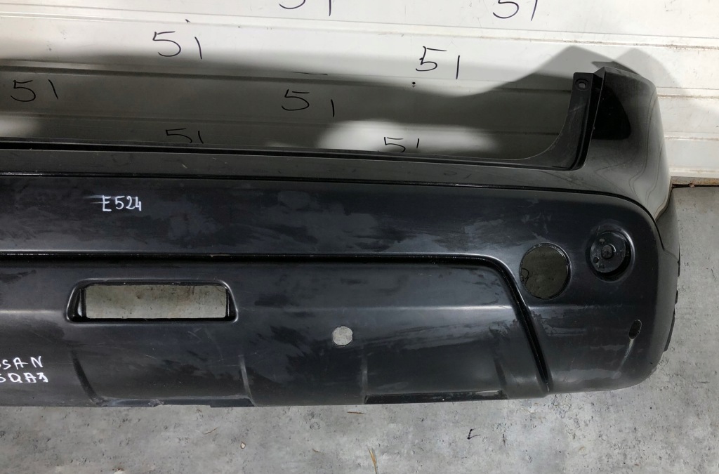 фото №11, Nissan qashqai 1 j10 2007- бампер задня задній оригінал