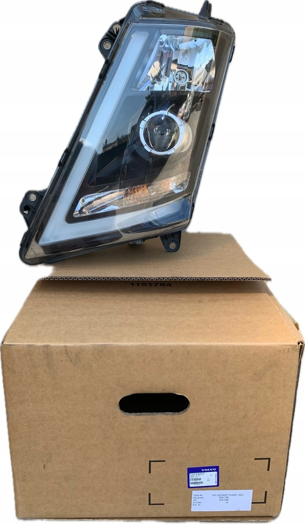 фото №1, Лампа фара lh ксенон volvo fh16 22239257