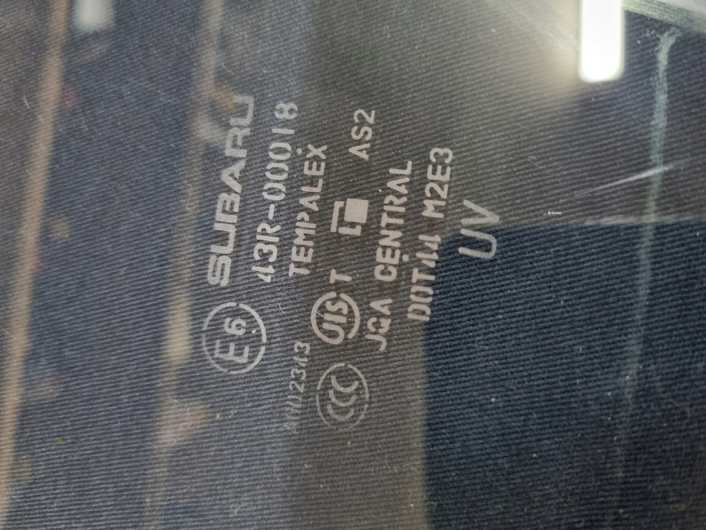 фото №6, Скло w двері правий перед subaru impreza po 2012r