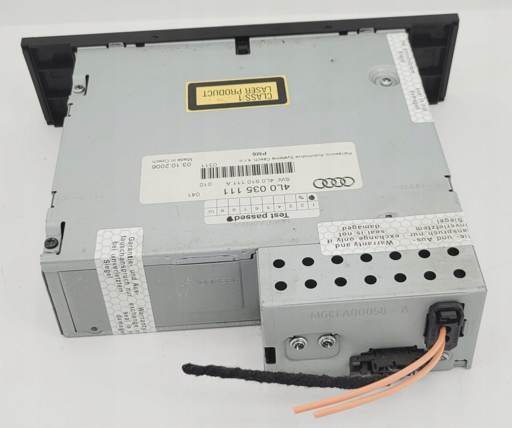 фото №8, Audi q7 i 4l zmianiarka 6 cd 2g 4l0035111