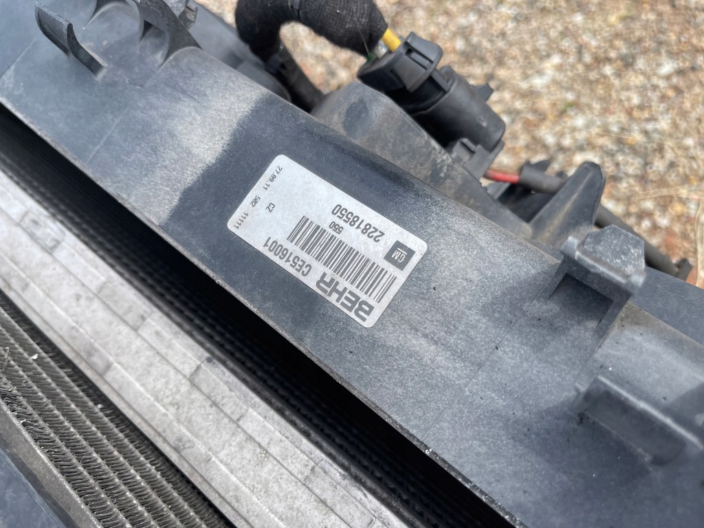 фото №5, Opel insignia a lift дизель комплект радіатор механічна коробка передач 22818550 13241751