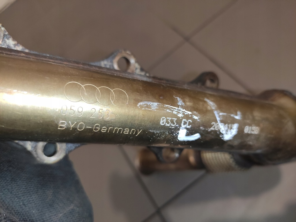 фото №14, Audi a7 4g a6 c7 3.0 tdi колектор випускний лівий правий оригінал zdrowy