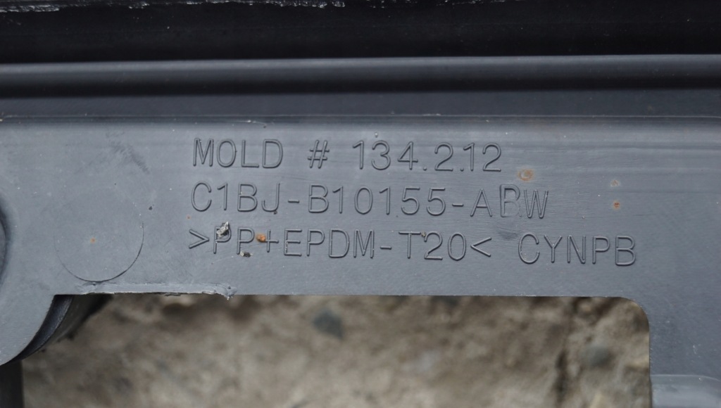 Поріг накладка поріг ліва ford fiesta mk7 st 3d c1bj-b10155-abw Оригінал
