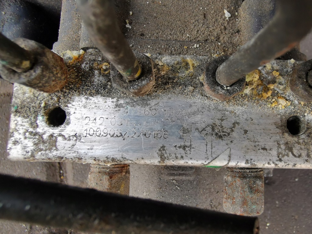 фото №6, Насос abs 2265106455 0265956012 476601h20a nissan micra k13