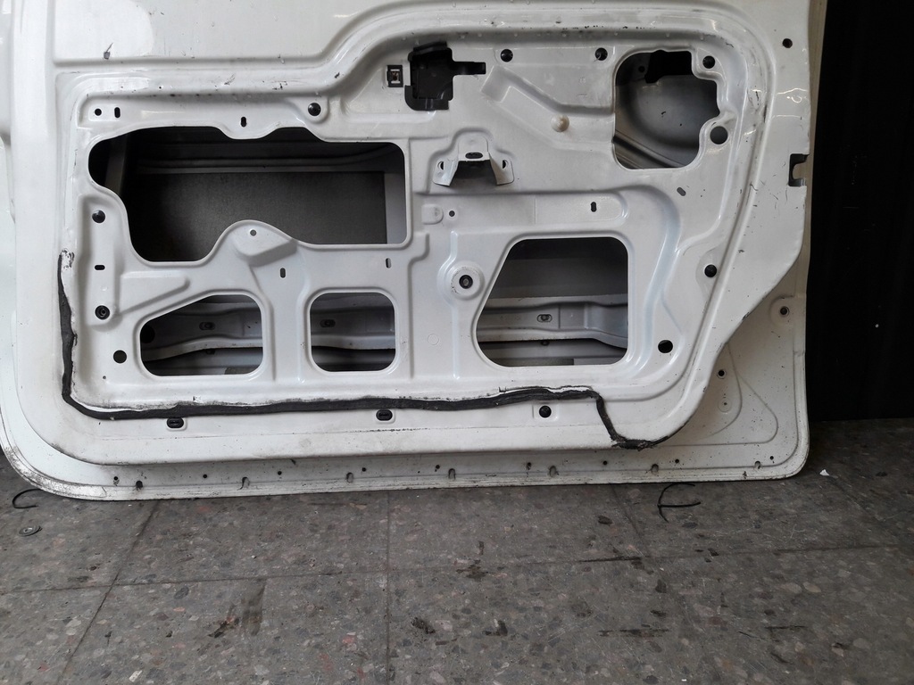 фото №12, Дверь правый перед renault kangoo i белый