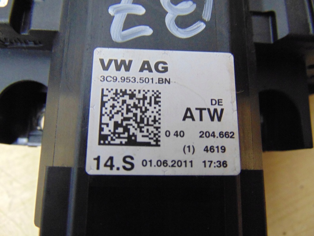 фото №15, Переключатель комбинированный vw passat b7 3c9953501bn