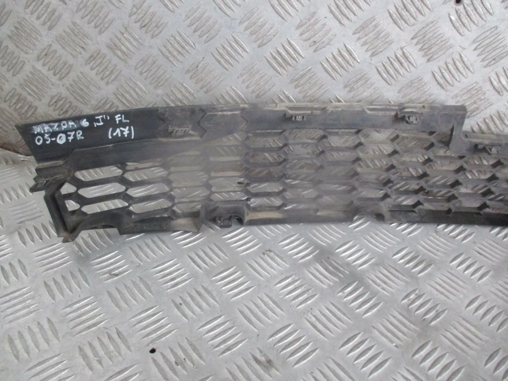 фото №7, Решётка бампера перед mazda 6 2.0 citd 02-06