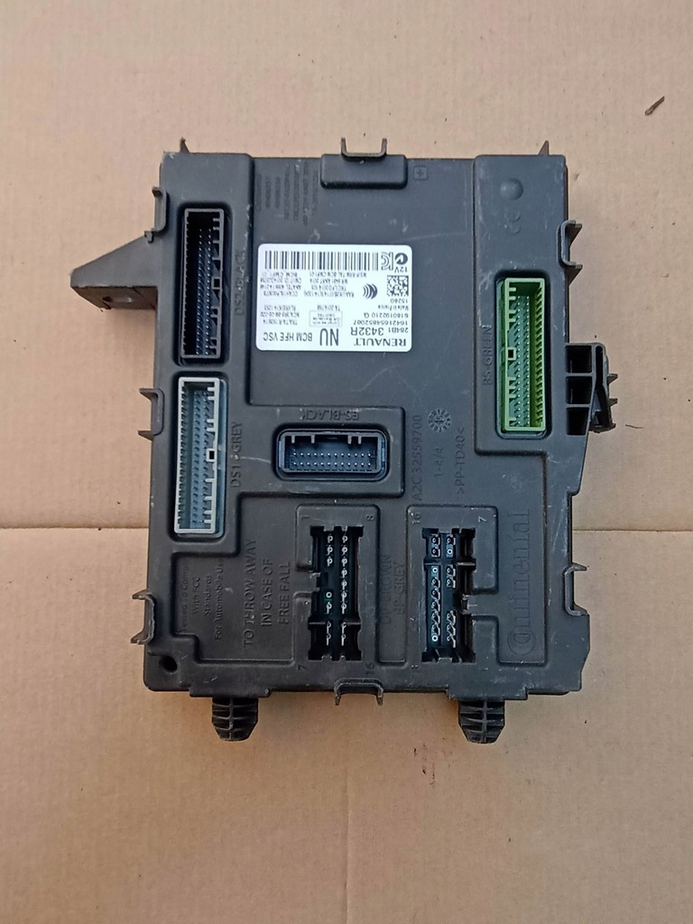 фото №1, Модуль блок управления bcm коробка renault kadjar