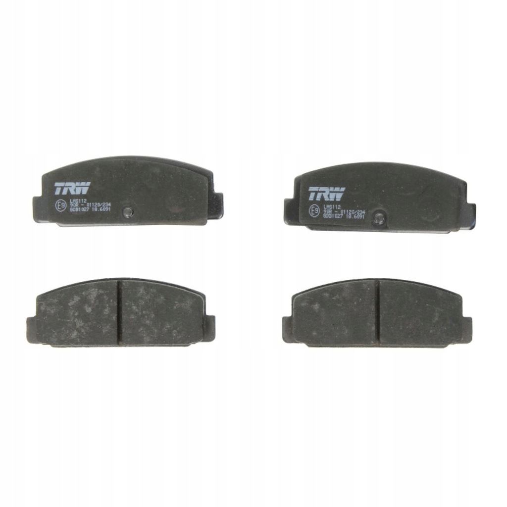 фото №5, Trw gdb1027 набор тормозных колодок тормозных, тормоза дисковые