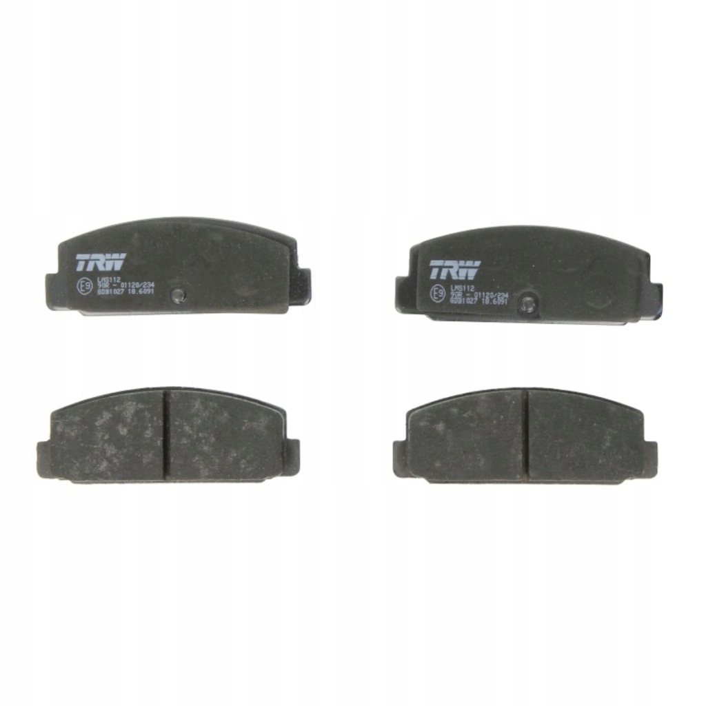 фото №5, Trw gdb1027 набір гальмівних колодок гальмівних, гальма дискові