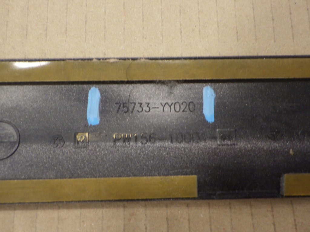 фото №5, Молдинг двері toyota c-hr 75733yy020