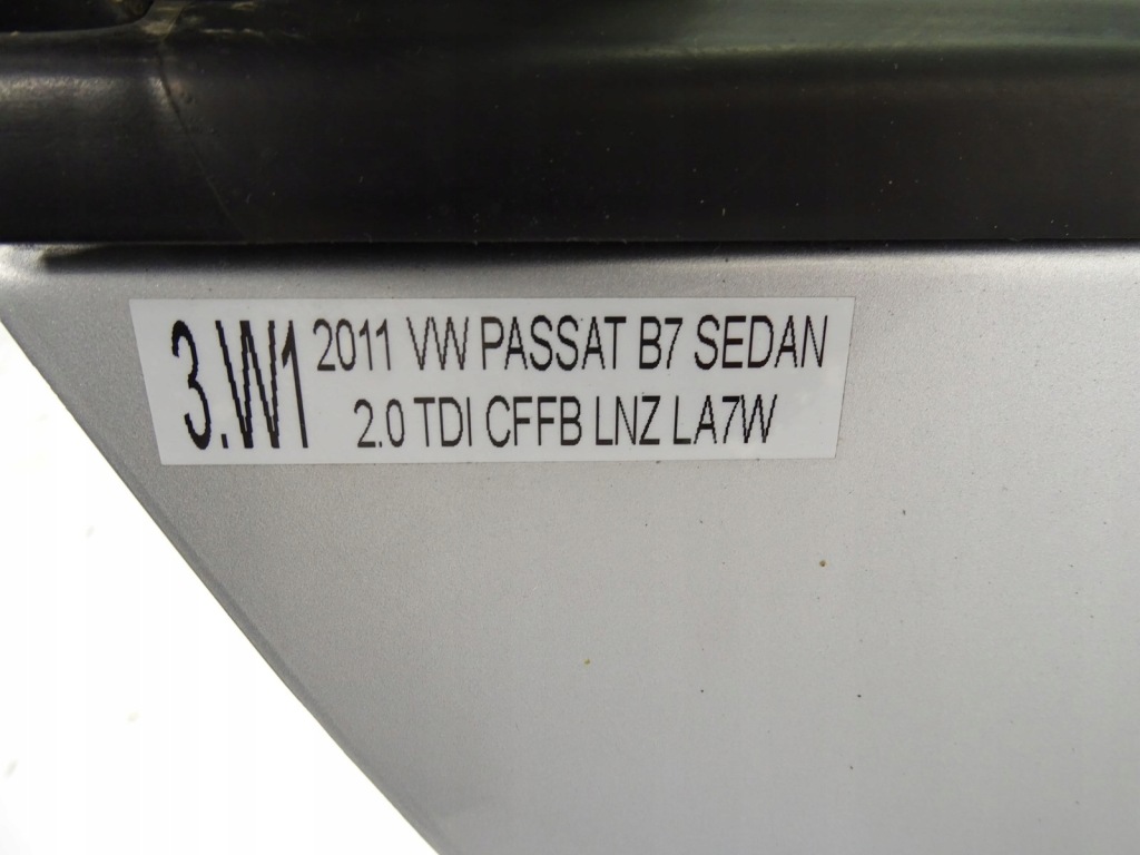 фото №10, Дверь правый задняя задние vw passat b7 sedan la7w