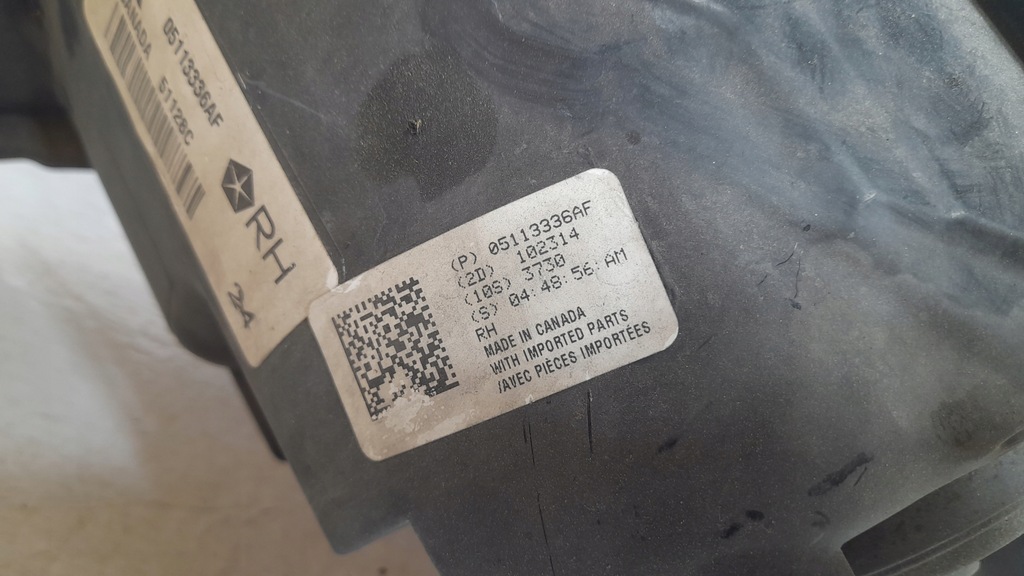 фото №9, Chrysler town country v 10-20 лампа левый правый перед usa