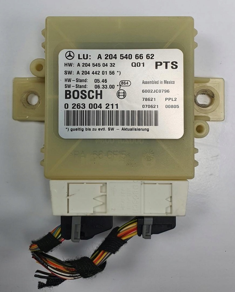 фото №1, Модуль pdc mercedes w204 a2045406662